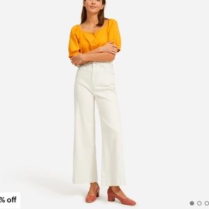 Everlane wide leg jeans